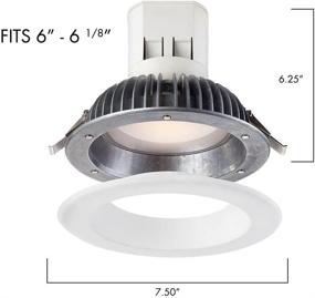 img 2 attached to Designers Fountain EV608941WH30 IntegratedLED Recessed