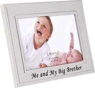 👦 lawrence frames big brother silver plated 6x4 picture frame - celebrate the bond: me and my big brother design логотип