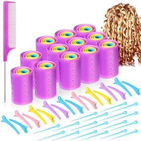 img 4 attached to Magnetic Rollers Include Plastic Hairdressing Hair Care