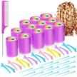 magnetic rollers include plastic hairdressing hair care logo
