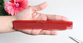 img 3 attached to Cutting Comb Barbers Hairstylist Combs