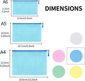img 3 attached to Toplive Plastic Waterproof Document Supplies