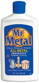 img 1 attached to 🔒 Long-lasting Tarnish Protection: Mr Metal with Tarnish Guard 8oz Bottle