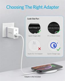 img 1 attached to 🔌 Беспроводное зарядное устройство Anker PowerWave Pad с сертификатом Qi | Макс. 10 Вт | iPhone 12, 12 Mini, 12 Pro Max, SE 2020, 11, 11 Pro, AirPods, Galaxy S20 | Без адаптера переменного тока | Не совместимо с технологией MagSafe.