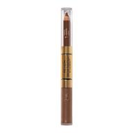 revlon brow fantasy pencil and gel, brunette [105] 0.051 oz logo