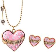 💖 pink 3d enameled heart jewelry: exquisite and fashionable pieces for any occasion logo