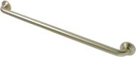 🛁 enhance bathroom safety with kingston brass dr214307 milano 30" decorative grab bar, brushed brass logo