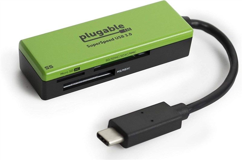 plugable usb card reader thunderbolt 로고