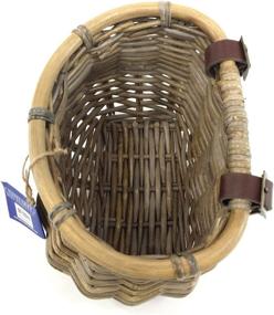 img 3 attached to 🚴 Nantucket Bike Basket Co. Tuckernuck Adult Rectangle Basket: Perfect Pedaling Companion for All Ages!