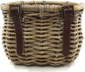 img 1 attached to 🚴 Nantucket Bike Basket Co. Tuckernuck Adult Rectangle Basket: Perfect Pedaling Companion for All Ages!