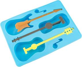 img 2 attached to 🎸 Rock Your Drinks with the Fairly Odd Novelties Blue Guitar Ice Cube Tray & Stirrers Combo