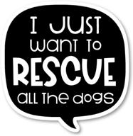 just want rescue sticker stickers logo