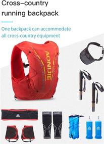 img 1 attached to Trail Running Backpack Capacity Designed Sports & Fitness and Running