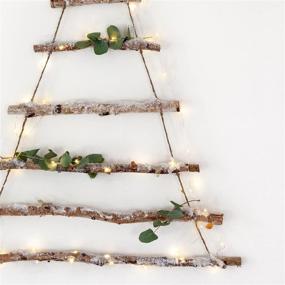 img 2 attached to [6-Pack] 7ft Starry String Lights, Fairy String Lights with 20 Micro LEDs on Copper Wire. Includes 2pcs CR2032 Batteries. Ideal for Wedding Centerpieces, Parties, Christmas, Table Decorations in Warm White.