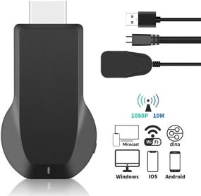 img 3 attached to 📺 Enhanced Wireless Display Adapter: Seamless 1080P Mobile Screen Mirroring Receiver Dongle with WiFi for TV/Projector | Support Android Mac iOS Windows HDMI