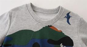 img 2 attached to BTGIXSF Rainbow Crewneck Pullover Sweatshirt