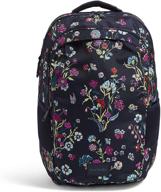 🌿 environmentally friendly vera bradley recycled reactive medallion daypacks - stylish and sustainable backpacks for casual use logo