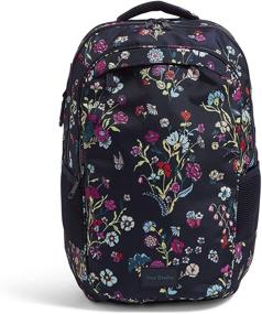 img 4 attached to 🌿 Environmentally Friendly Vera Bradley Recycled ReActive Medallion Daypacks - Stylish and Sustainable Backpacks for Casual Use