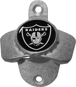 img 3 attached to 🏈 NFL Oakland Raiders Wall Bottle Opener, Black, Siskiyou Sports, One Size (FWBO125)