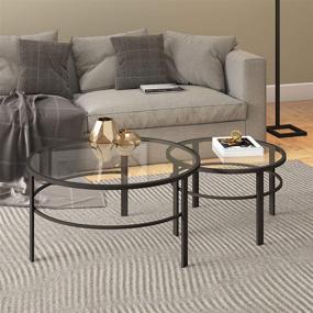 img 3 attached to 🔲 Henn & Hart Coffee Table, Blackened Bronze Finish, Standard Size
