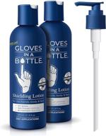 gloves in a bottle shielding lotion: 2-pack of 8 fl oz dispenser - ultimate skin defense logo