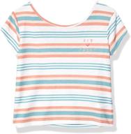 👶 roxy kids' oversized baby tee logo