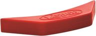 🔴 lodge asahh41 silicone assist handle holder in red, 5.5 x 2 inches logo