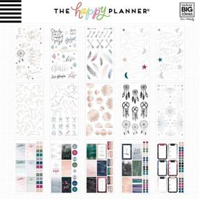 img 3 attached to 🎉 me & my BIG ideas Sticker Value Pack - The Happy Planner Scrapbooking Supplies - Free Spirit Theme - Multi-Color & Gold Foil - Ideal for Projects, Scrapbooks & Albums - 30 Sheets, 938 Total Stickers