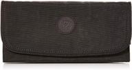 black kipling women's money wallet: handbags and wallets for women logo