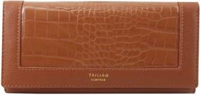 img 1 attached to Leather Wallet Embossed Crocodile Clutch Women's Handbags & Wallets for Wallets