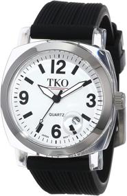 img 3 attached to Женские часы TKO ORLOGI TK558 WB из акрила