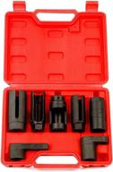 🔧 8milelake 7-piece o2 oxygen sensor socket set - universal tool kit for oil pressure sending unit & sensor removal logo