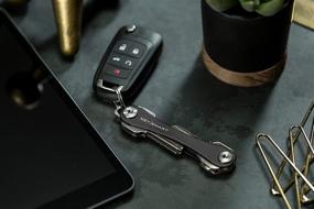 img 1 attached to 🔑 Streamline Your Style: KeySmart Compact Holder Keychain Organizer for Men's Accessories