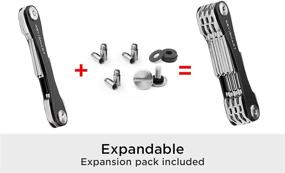 img 2 attached to 🔑 Streamline Your Style: KeySmart Compact Holder Keychain Organizer for Men's Accessories