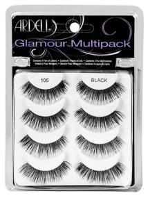 img 2 attached to 👁️ Ardell 105 Lashes Multipack, 0.06 Pound