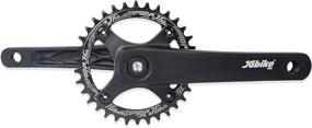 img 4 attached to JGbike Mountain Crankset Chainring Compatible Sports & Fitness