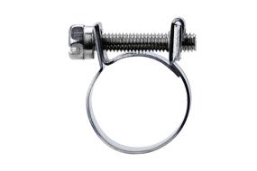 img 1 attached to 🔧 HPS Performance 3/8" Stainless Steel Fuel Injection Hose Clamps (14mm - 16mm) - Pack of 10 (FIC-14x10)