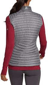 img 3 attached to 👗 Eddie Bauer Women's MicroTherm 2.0 Down Vest: Ultimate Comfort and Style for Women