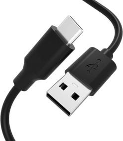 img 3 attached to 🔌 Кабель USB C длиной 5 футов высокого качества для Jabra Elite 75t/85t/85h, TOZO NC7/T12/NC9, Samsung Galaxy Buds+