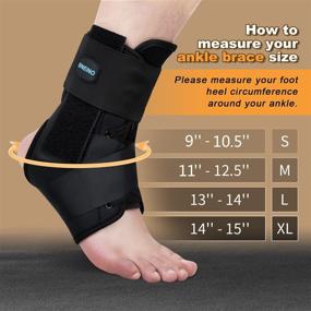 img 1 attached to SNEINO Sprained Basketball Volleyball Stabilizer: Enhancing Support and Stability