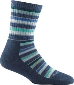 img 4 attached to Darn Tough Women's Sock - 🧦 1994 Decade Stripe Micro Crew Midweight with Cushion