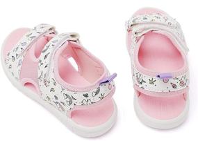 img 1 attached to 🩴 Ataiwee Toddlers Poolslide: Stylish Fastening Sandals for Young Boys