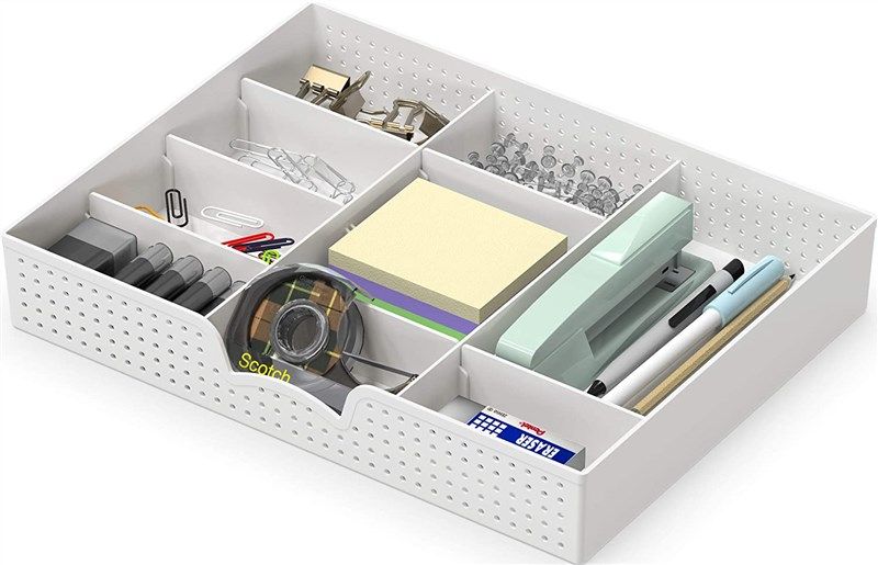 simple houseware organizer adjustable compartments storage & organization 로고