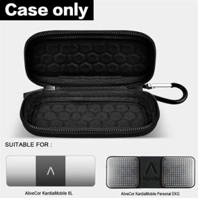 img 3 attached to 📱 Protective Case for AliveCor KardiaMobile Personal EKG, Kardia Mobile 6L, and Snap ECG Monitor – Bag Only