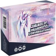 🗃️ openmity box: enhance your relationship with meaningful conversations - date night cards deck with 130 question cards logo