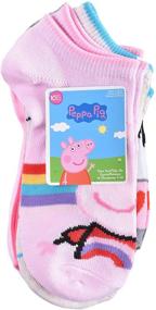 img 2 attached to 🐷 Girls' Peppa Pig No Show Socks: Enhanced SEO