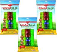 kaytee crittertrail fun-nels tubes value pack - 5 tubes and 4 connector rings included логотип