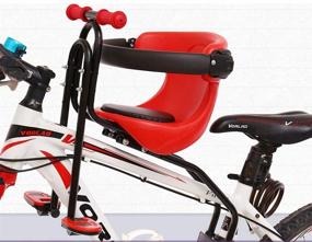 img 4 attached to 🚲 Универсальное детское велокресло Eton Front Mounted: обеспечение безопасности и комфорта для детей на велосипедах с передним креплением
