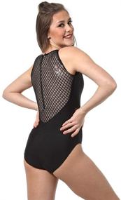 img 3 attached to Alexandra Collection Sequin Performance Leotard