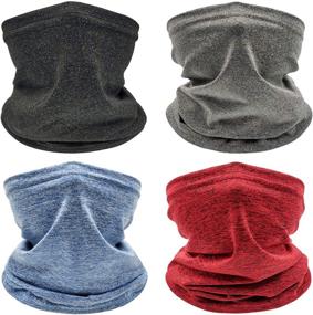 img 4 attached to Warmers Children Dark Grey Balaclava Headwear - Essential Boys' Accessories for Cold Weather